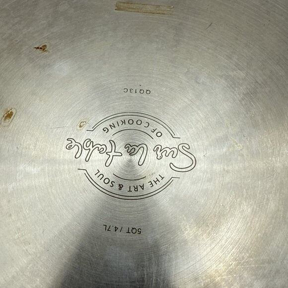 Sur La Table Stainless Steel 12” Skillet Fry Pan Frying 30 cm 5 Qt - Picture 5 of 7